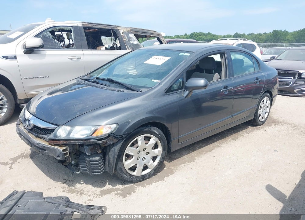 2010 HONDA CIVIC LX VIN: 2HGFA1F59AH557469