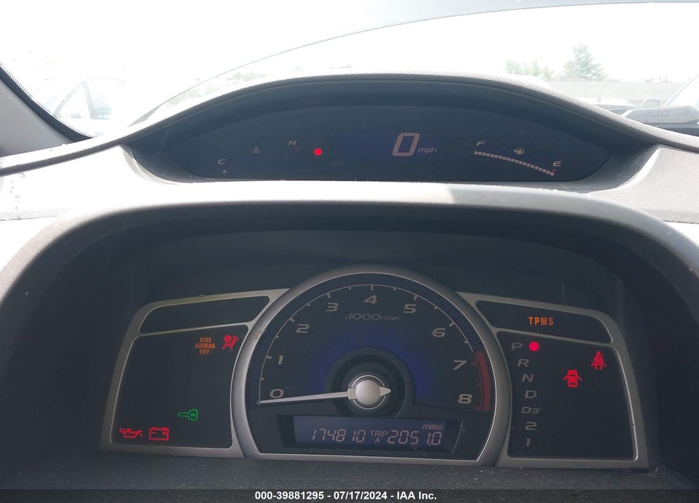 2010 HONDA CIVIC LX VIN: 2HGFA1F59AH557469