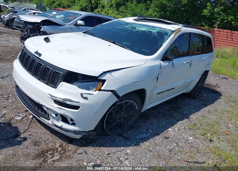 2021 CHEROKEE JEEP GRAND  LIMITED X 4X4 VIN: 1C4RJFBG4MC769168