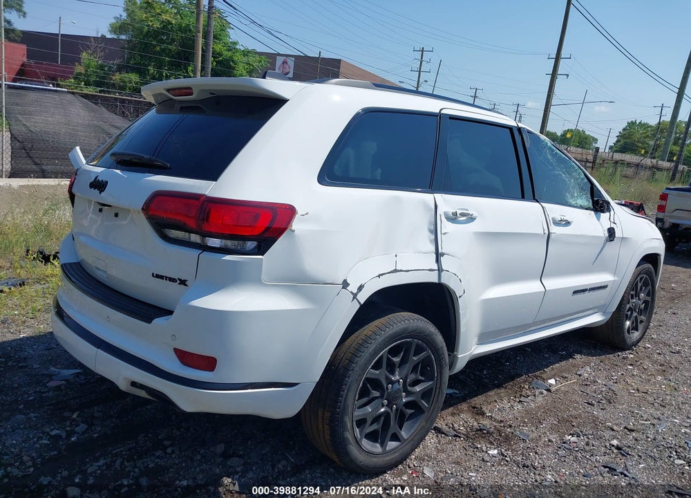 2021 CHEROKEE JEEP GRAND  LIMITED X 4X4 VIN: 1C4RJFBG4MC769168