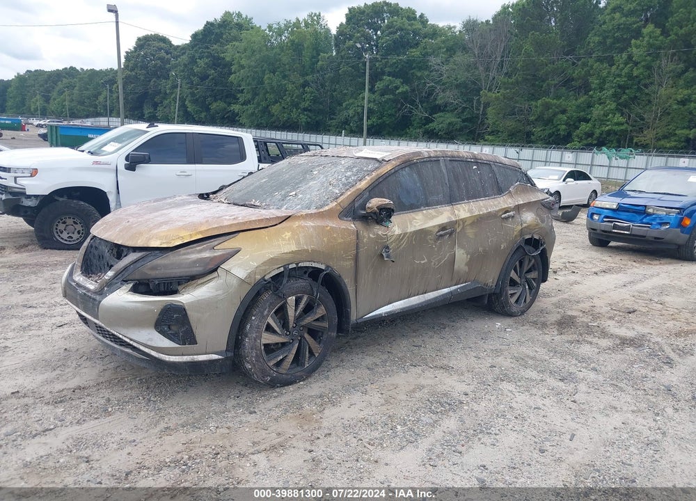 2023 NISSAN MURANO SL FWD VIN: 5N1AZ2CJ2PC105900