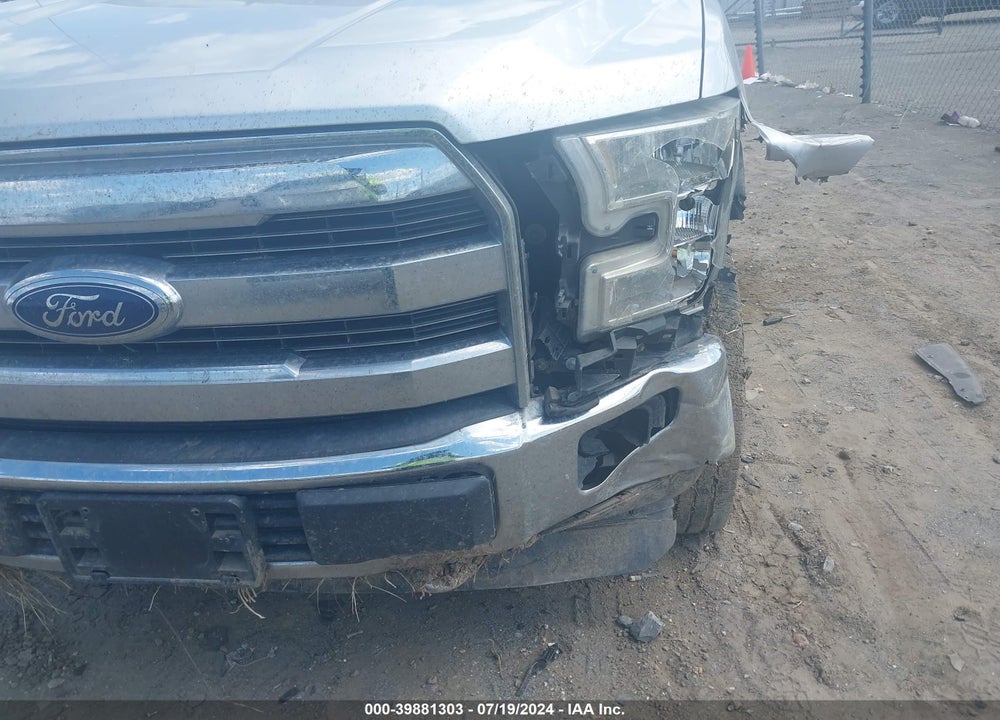 2016 FORD F150 SUPERCREW VIN: 1FTEW1EF9GKD07902