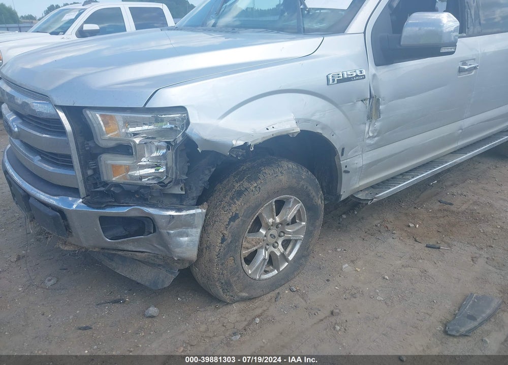 2016 FORD F150 SUPERCREW VIN: 1FTEW1EF9GKD07902