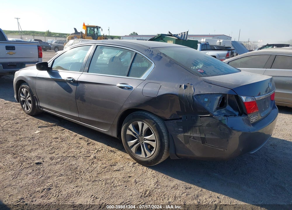 2015 HONDA ACCORD LX VIN: 1HGCR2F39FA260675