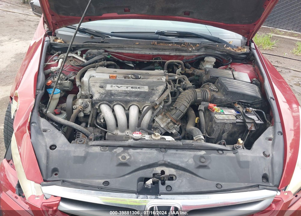 2007 HONDA ACCORD 2.4 SE VIN: 1HGCM56337A023620