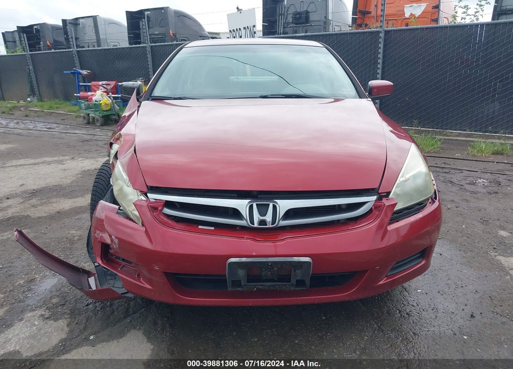 2007 HONDA ACCORD 2.4 SE VIN: 1HGCM56337A023620