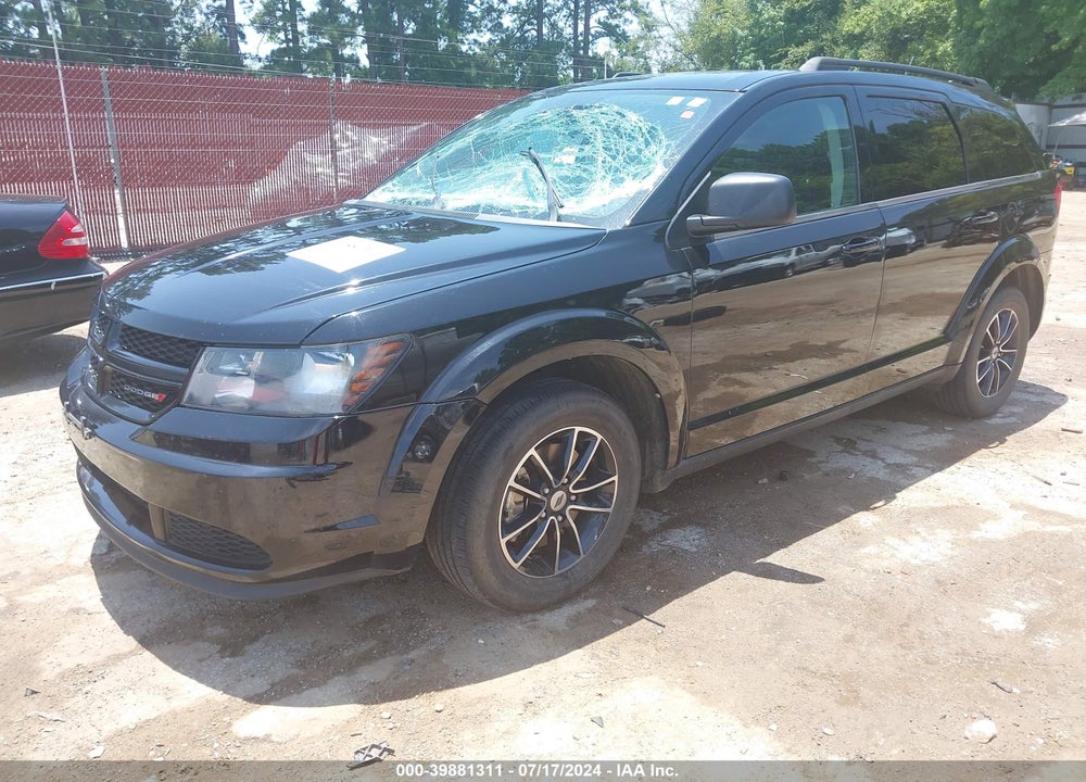 2018 DODGE JOURNEY SE VIN: 3C4PDCAB3JT302021