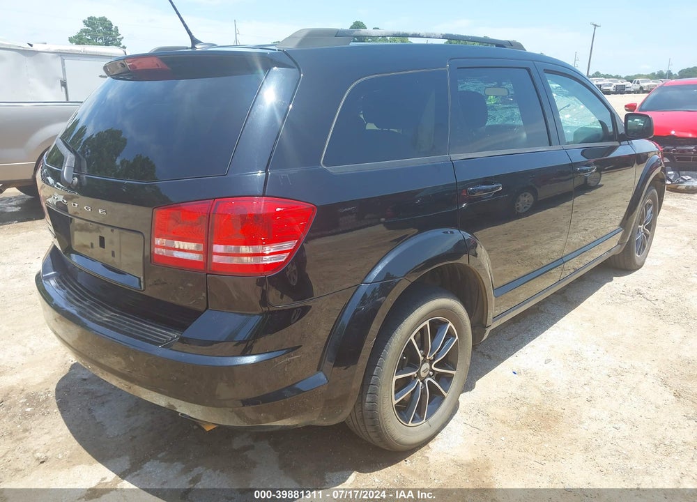 2018 DODGE JOURNEY SE VIN: 3C4PDCAB3JT302021