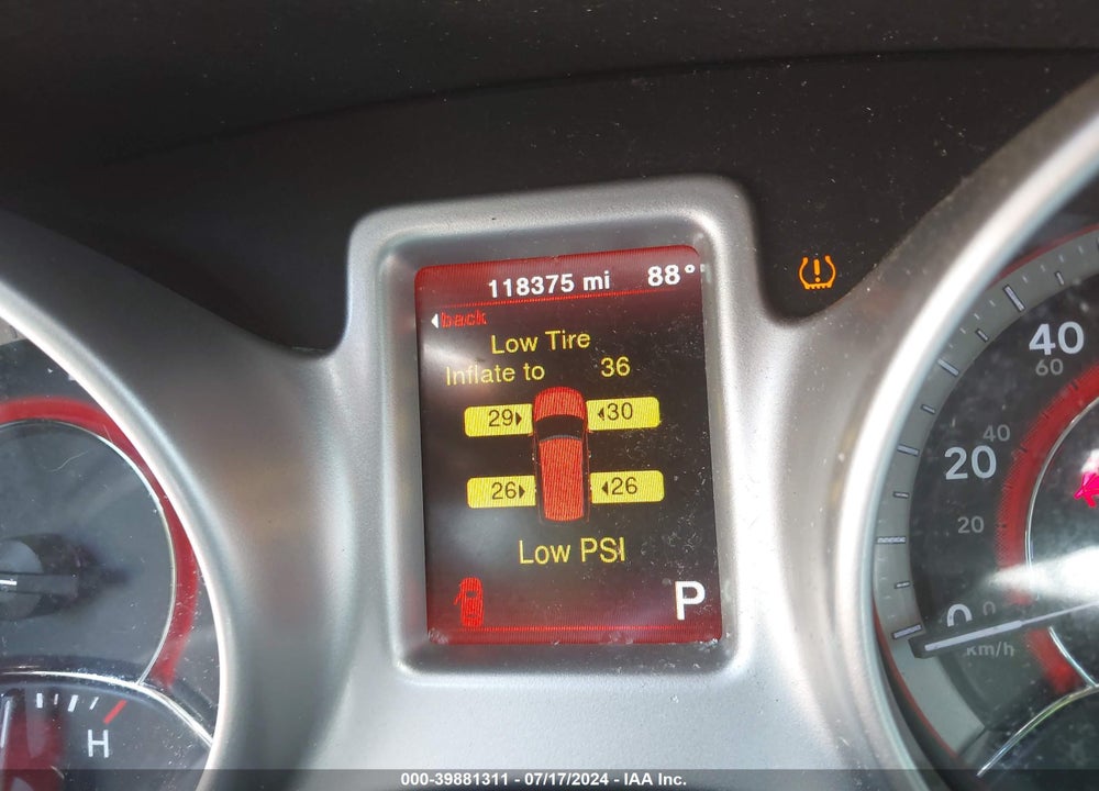 2018 DODGE JOURNEY SE VIN: 3C4PDCAB3JT302021