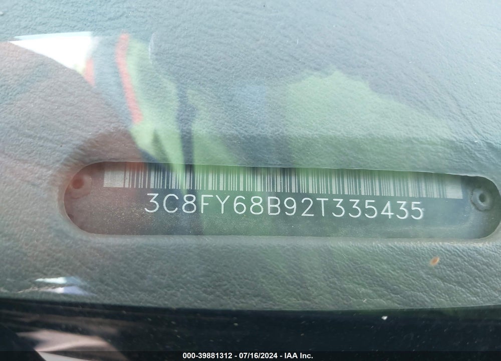 2002 CHRYSLER PT CRUISER LIMITED VIN: 3C8FY68B92T335435