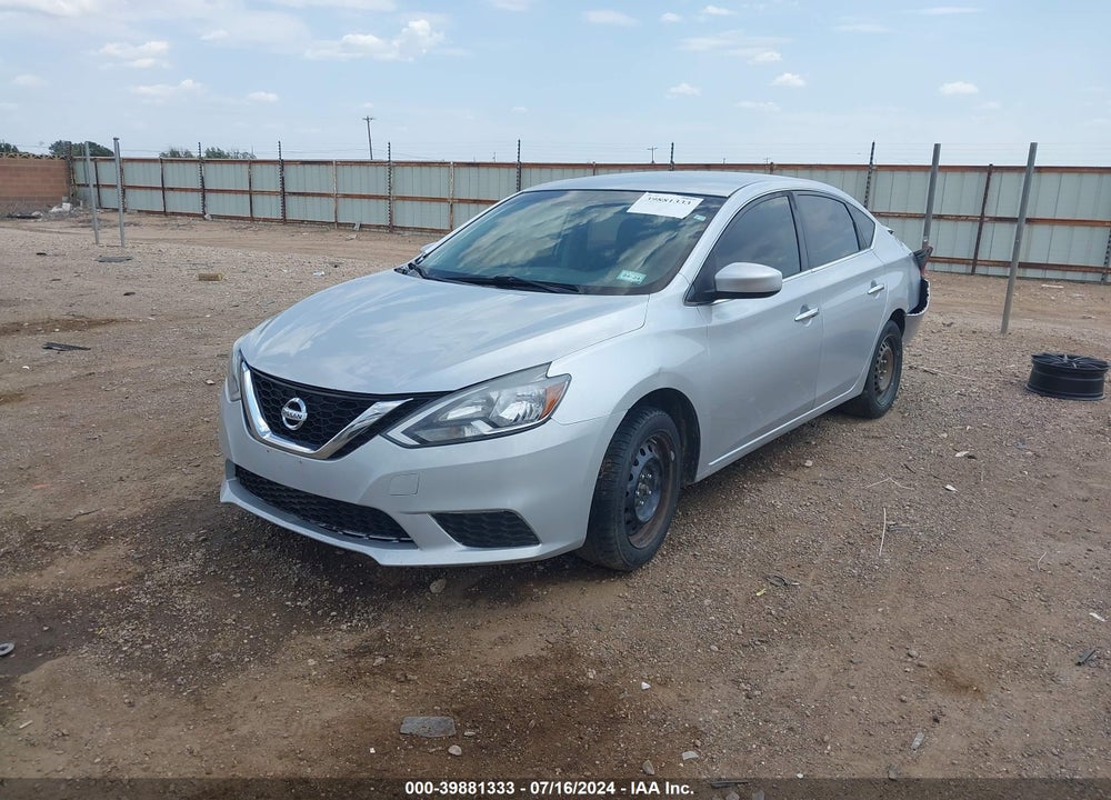2016 NISSAN SENTRA S VIN: 3N1AB7AP0GY304368