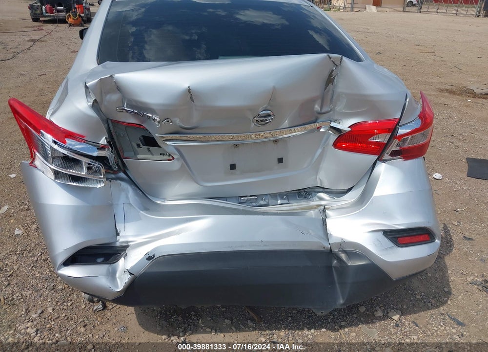 2016 NISSAN SENTRA S VIN: 3N1AB7AP0GY304368