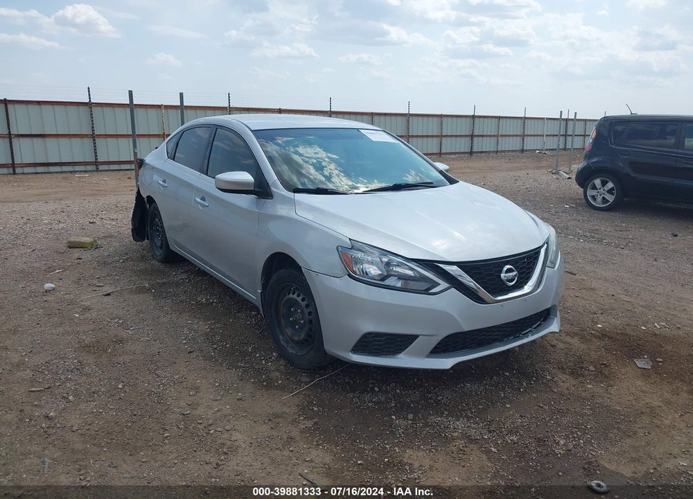 2016 NISSAN SENTRA S VIN: 3N1AB7AP0GY304368