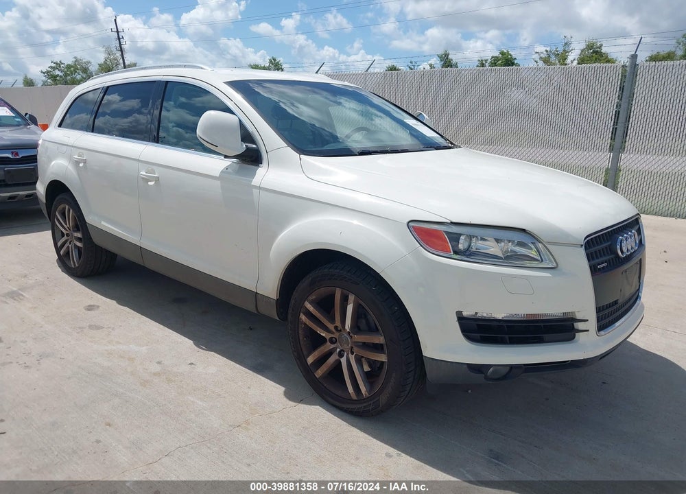 2007 AUDI Q7 VIN: WA1BY74LX7D059732