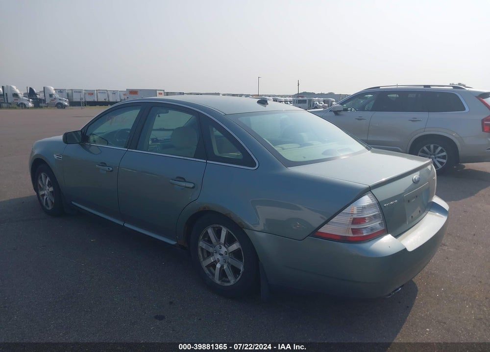 2008 FORD TAURUS SEL VIN: 1FAHP24WX8G135181