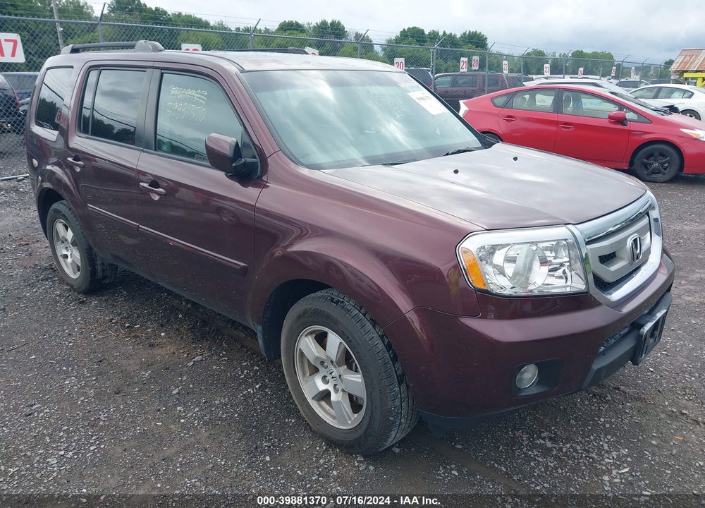 2011 HONDA PILOT EX-L VIN: 5FNYF3H7XBB005103