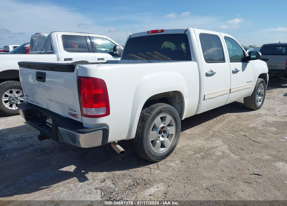 2009 GMC SIERRA 1500 SLE VIN: 3GTEC23079G284336
