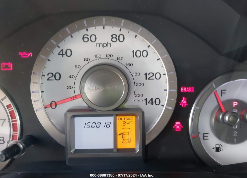 2011 HONDA PILOT EX-L VIN: 5FNYF3H50BB031594