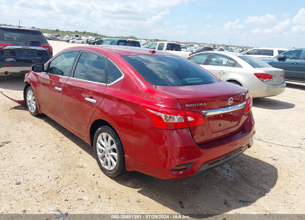 2019 NISSAN SENTRA VIN: 3N1AB7APXKY393987