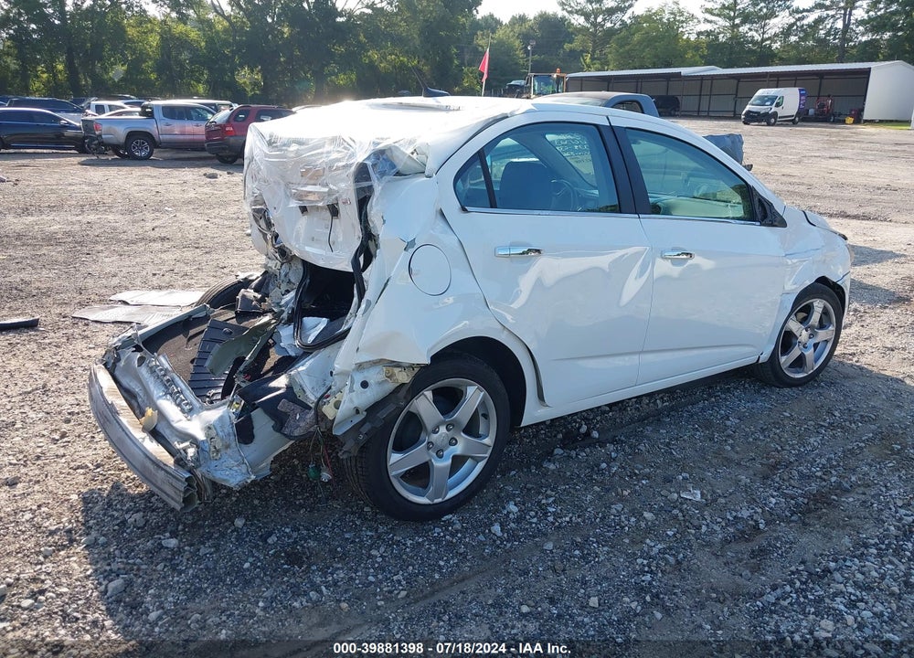 2013 CHEVROLET SONIC LTZ AUTO VIN: 1G1JE5SB2D4228266