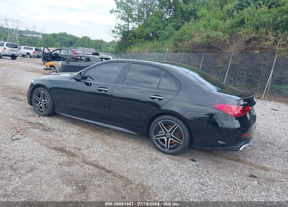 2022 MERCEDES-BENZ C 300 VIN: W1KAF4HBXNR064698