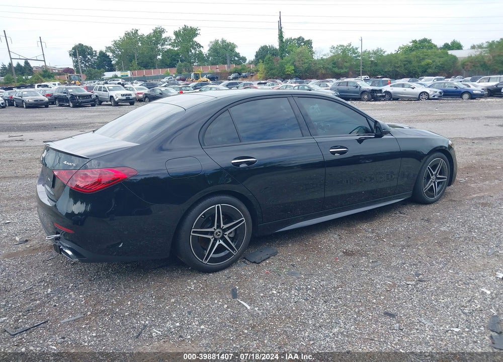 2022 MERCEDES-BENZ C 300 VIN: W1KAF4HBXNR064698