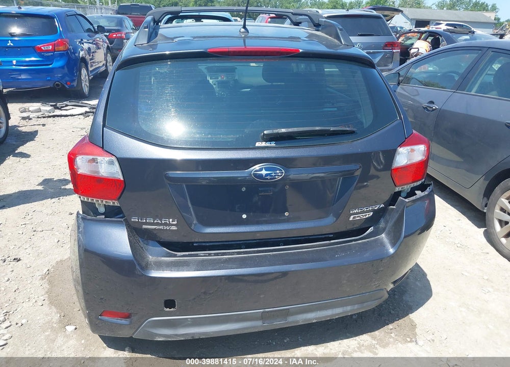 2013 SUBARU IMPREZA 2.0I SPORT LIMITED VIN: JF1GPAR62DH812128