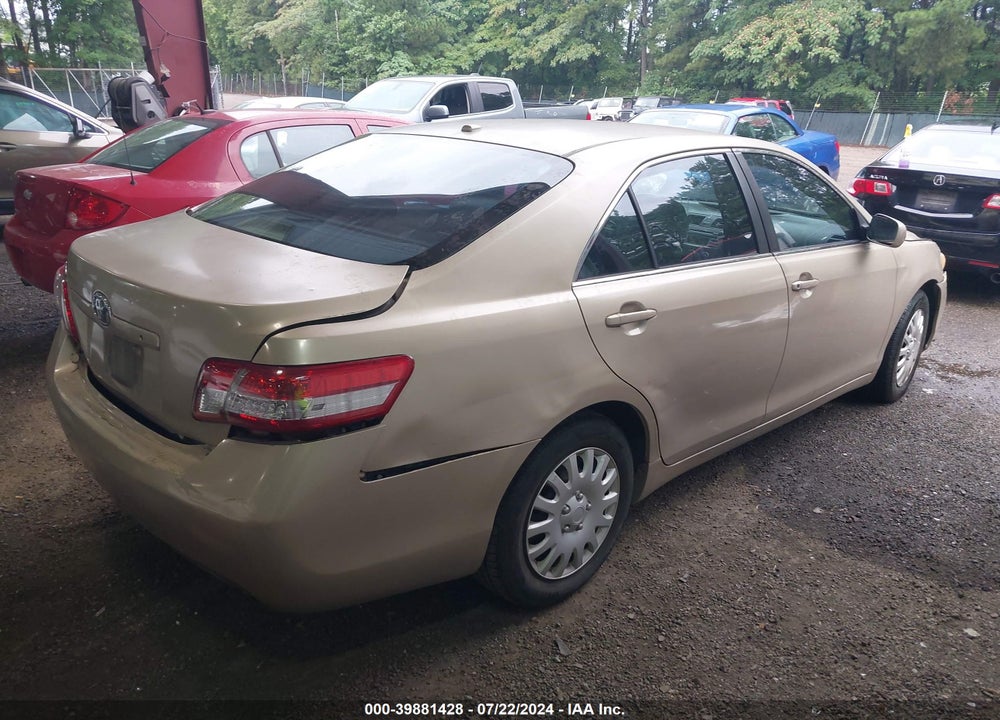 2011 TOYOTA CAMRY VIN: 4T1BF3EK2BU620360