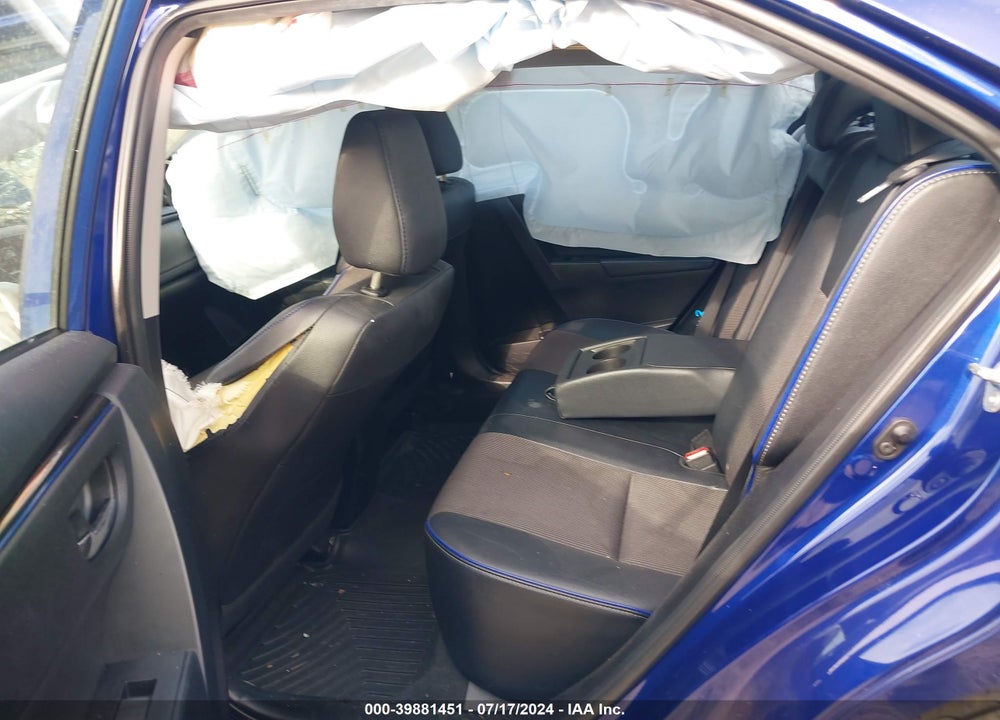2017 TOYOTA COROLLA SE VIN: 2T1BURHE1HC957319
