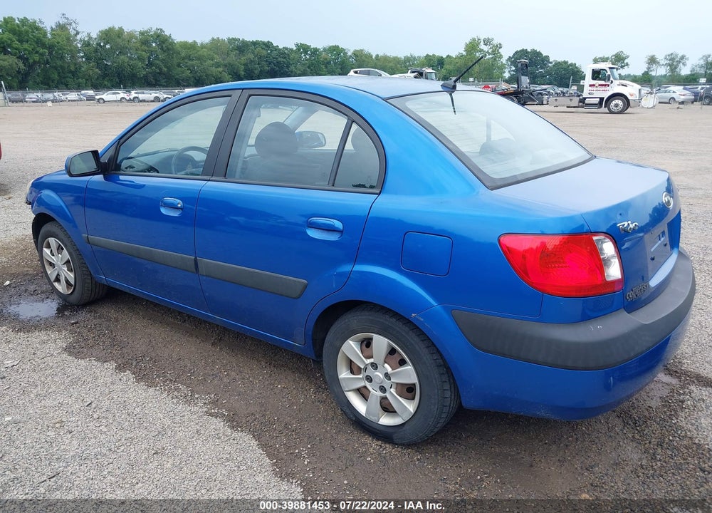 2006 KIA RIO LX VIN: KNADE123566179736