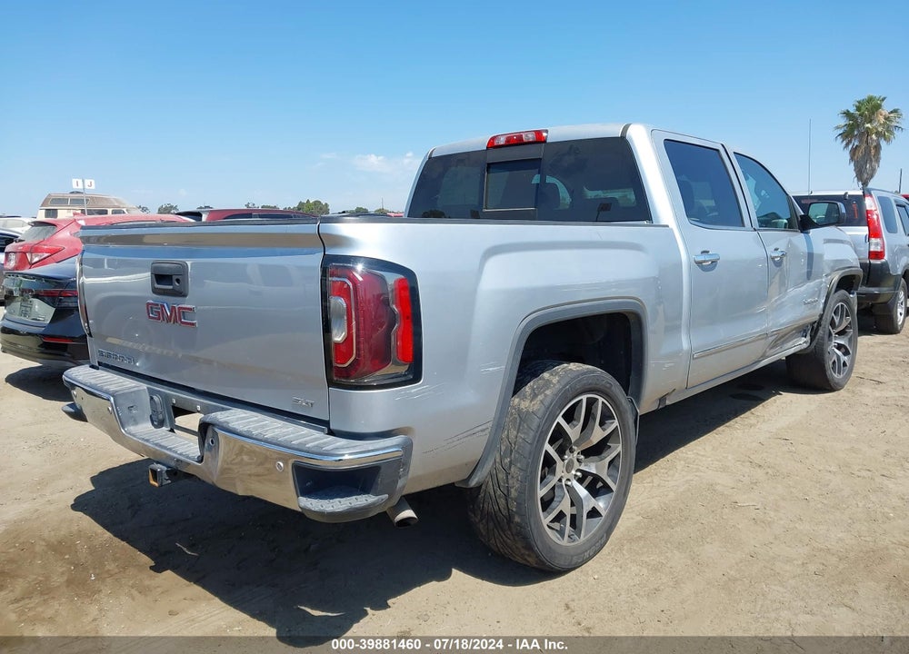 2018 GMC SIERRA 1500 SLT VIN: 3GTP1NEC0JG226399