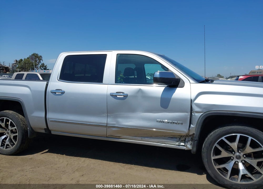 2018 GMC SIERRA 1500 SLT VIN: 3GTP1NEC0JG226399