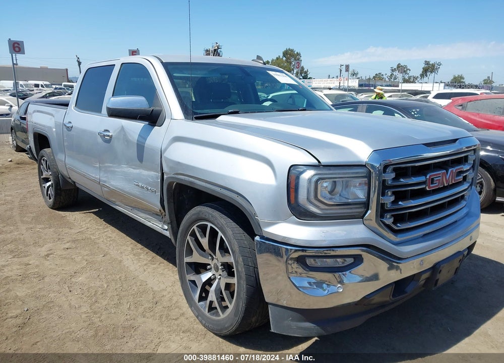 2018 GMC SIERRA 1500 SLT VIN: 3GTP1NEC0JG226399