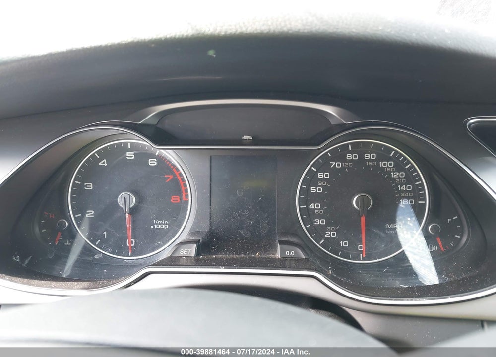 2013 AUDI A4 2.0T PREMIUM VIN: WAUEFAFL3DA053266