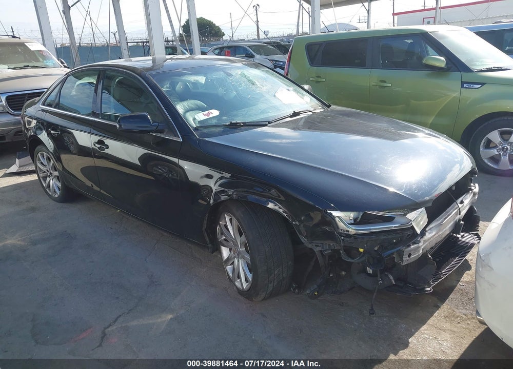 2013 AUDI A4 2.0T PREMIUM VIN: WAUEFAFL3DA053266