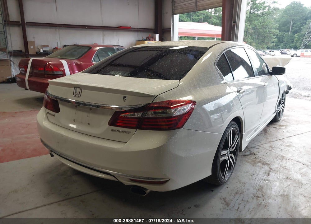2017 HONDA ACCORD SPORT VIN: 1HGCR2F51HA308223