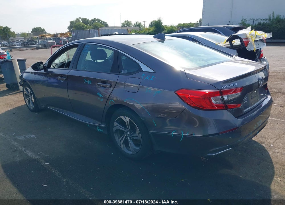 2018 HONDA ACCORD EX-L VIN: 1HGCV1F52JA260968