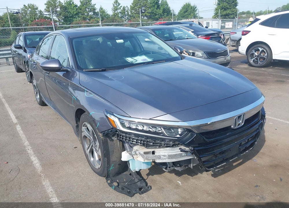 2018 HONDA ACCORD EX-L VIN: 1HGCV1F52JA260968