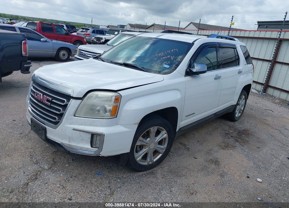 2016 GMC TERRAIN SLT VIN: 2GKFLUE31G6121122