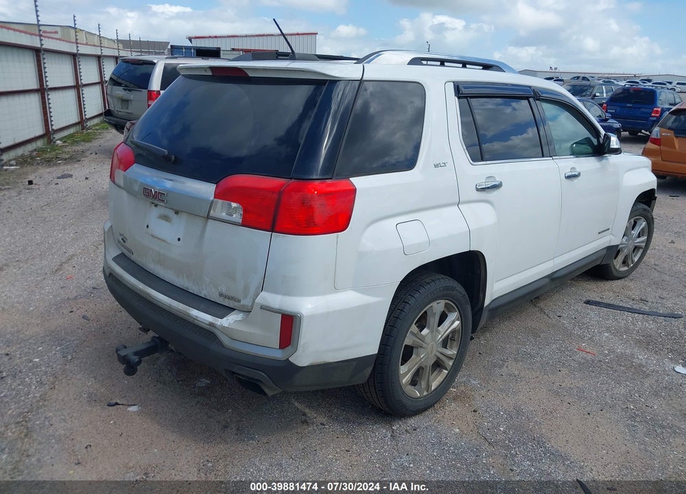 2016 GMC TERRAIN SLT VIN: 2GKFLUE31G6121122