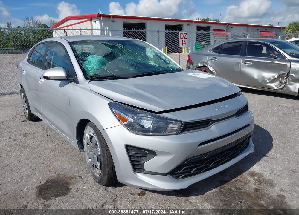 2022 KIA RIO LX VIN: 3KPA24AD9NE441177