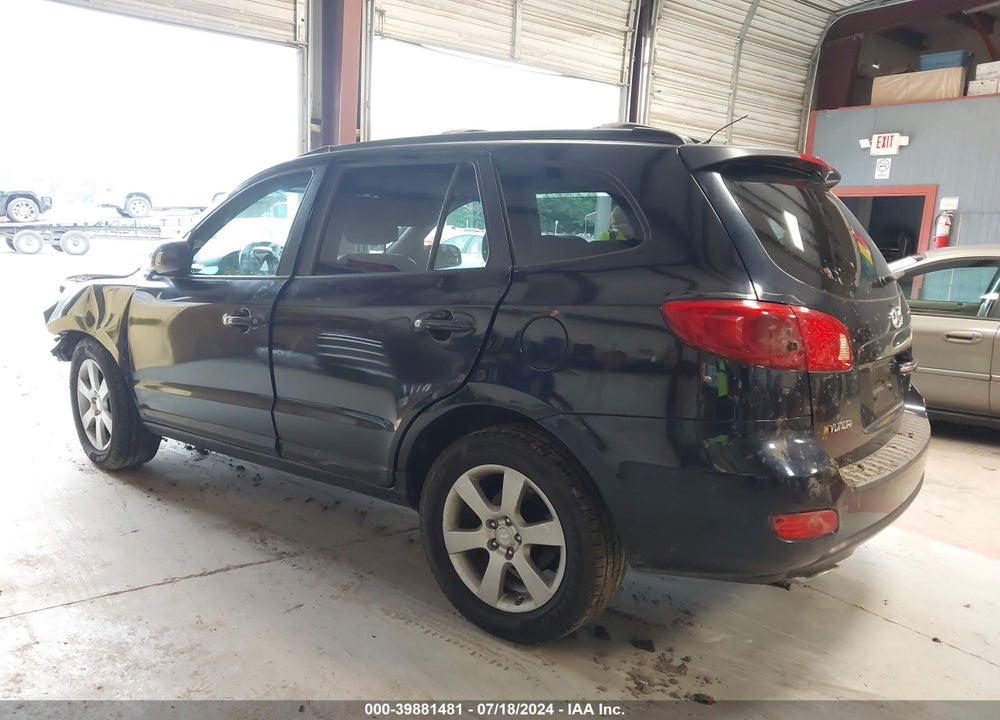 2007 HYUNDAI SANTA FE LIMITED/SE VIN: 5NMSH13E47H039294