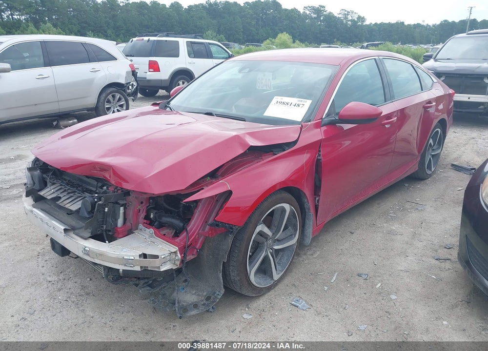 2018 HONDA ACCORD SPORT VIN: 1HGCV1F30JA182303