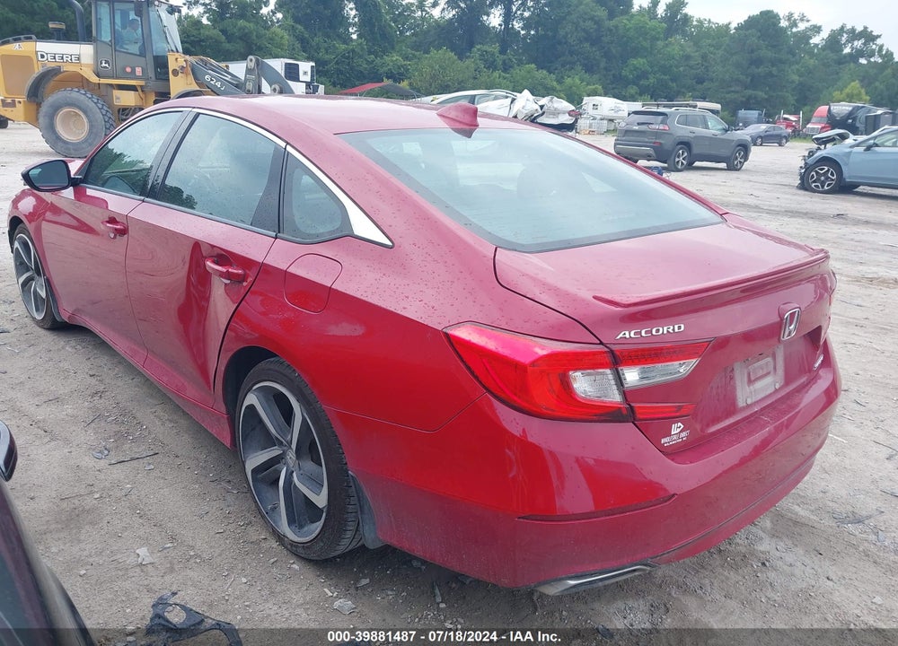 2018 HONDA ACCORD SPORT VIN: 1HGCV1F30JA182303
