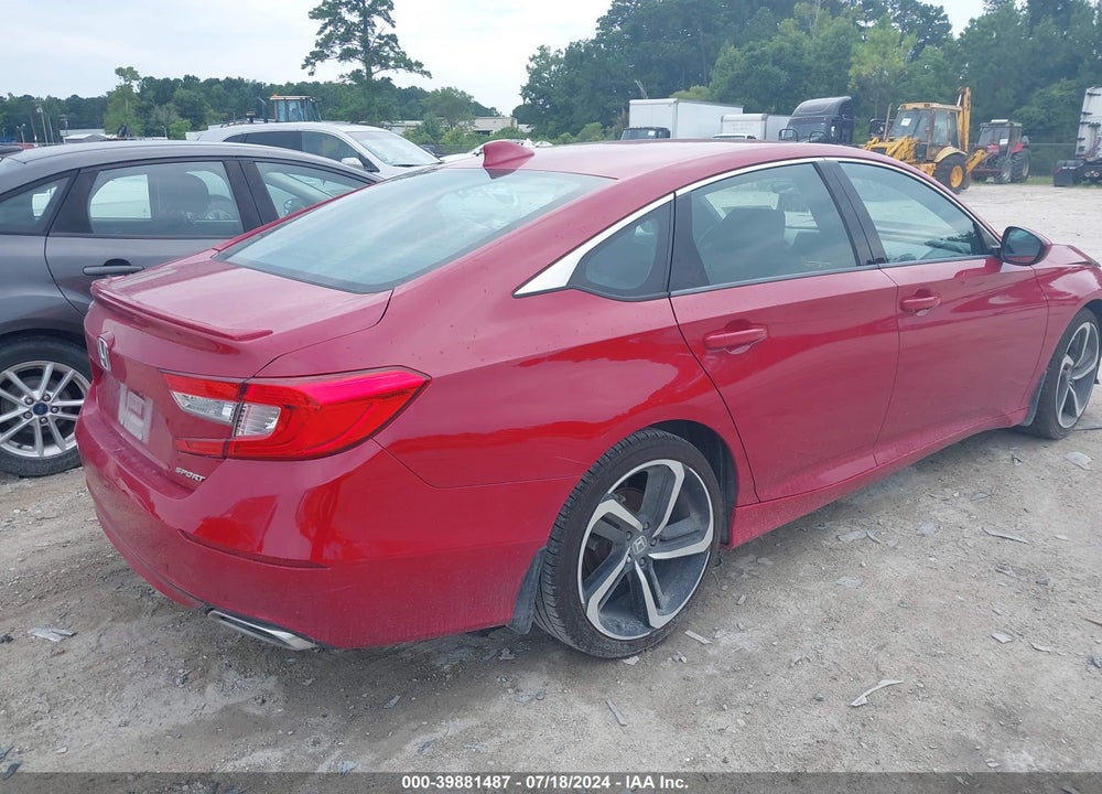 2018 HONDA ACCORD SPORT VIN: 1HGCV1F30JA182303