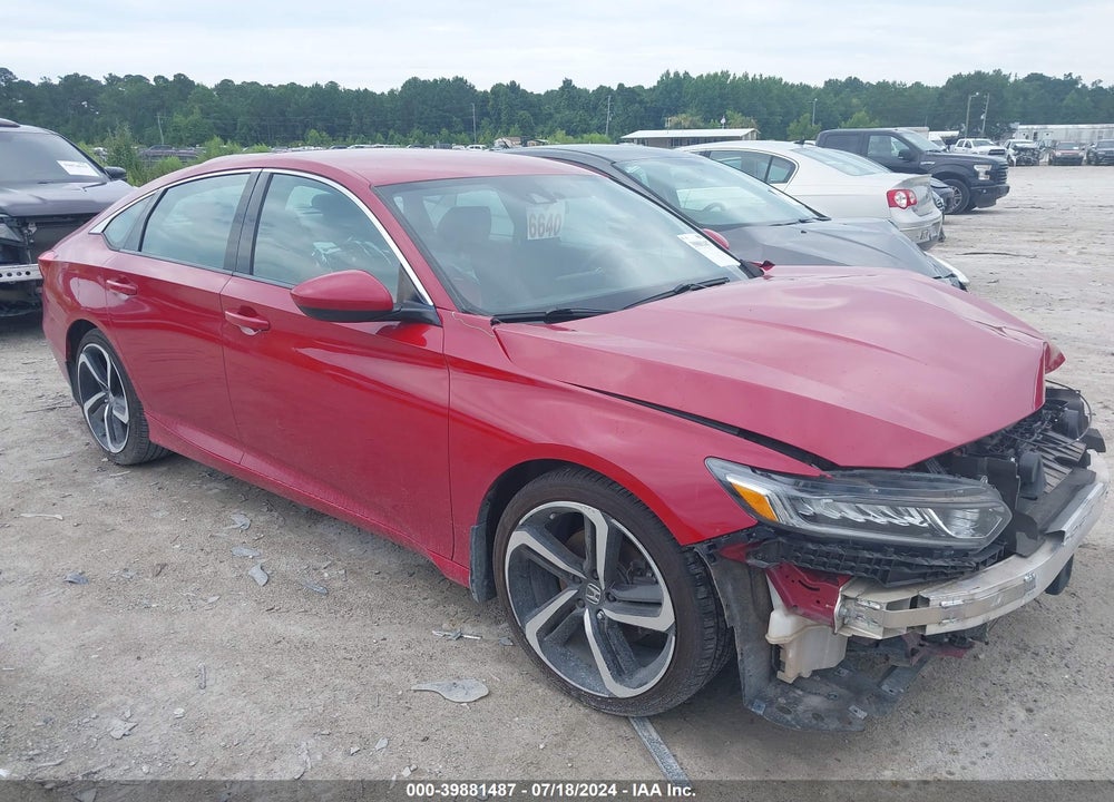 2018 HONDA ACCORD SPORT VIN: 1HGCV1F30JA182303