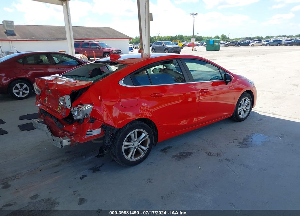 2017 CHEVROLET CRUZE LT AUTO VIN: 1G1BE5SM5H7181793