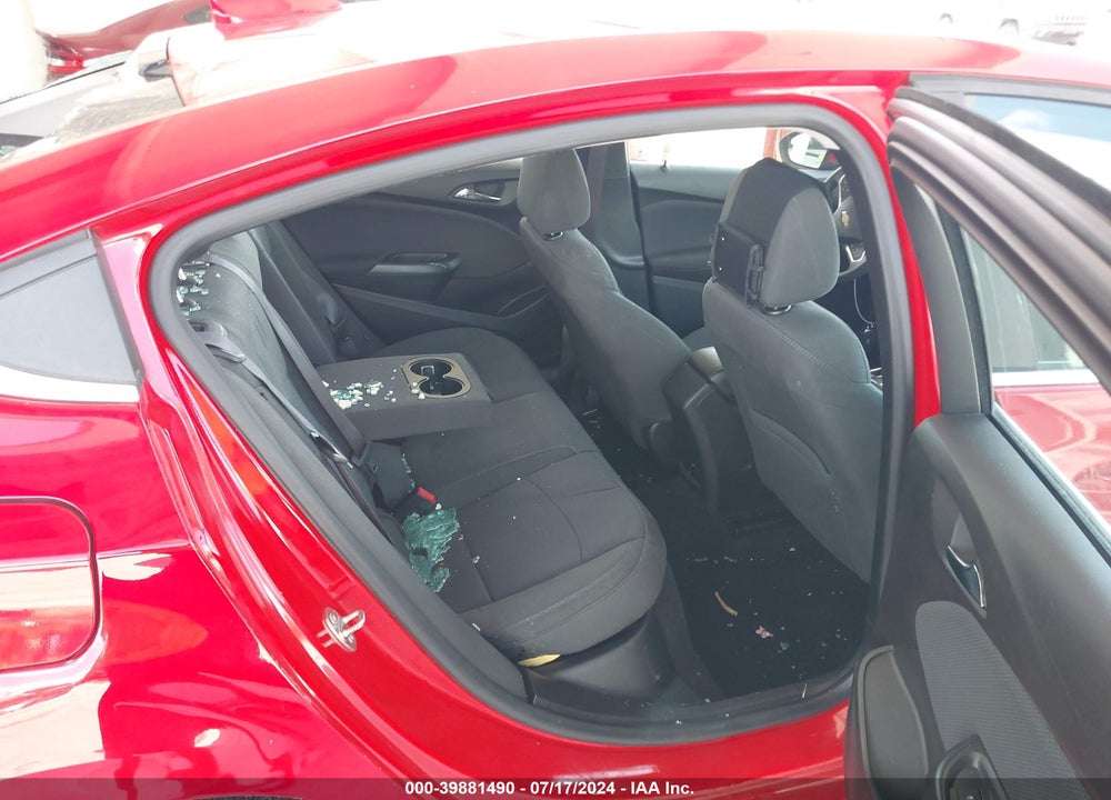 2017 CHEVROLET CRUZE LT AUTO VIN: 1G1BE5SM5H7181793