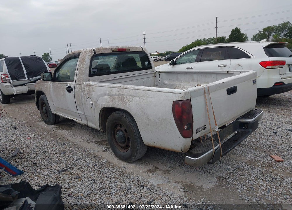 2007 GMC CANYON WORK TRUCK VIN: 1GTCS149078229828