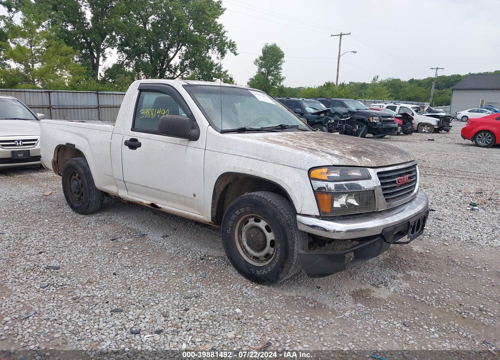 2007 GMC CANYON WORK TRUCK VIN: 1GTCS149078229828
